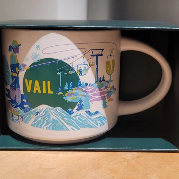 Starbucks NEW Discovery Series Vail 14oz Coffee Mug - Picture 4 of 7